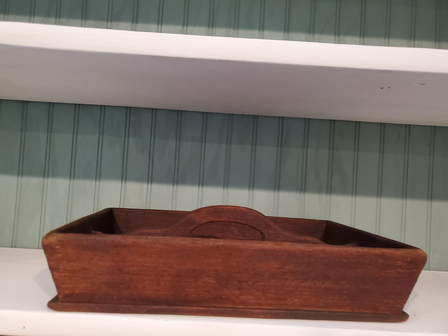 Small Antique Knife Box
