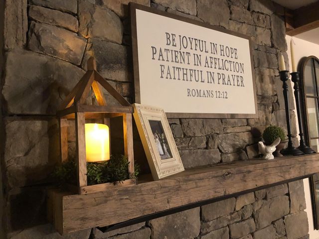 Rustic Open Lantern