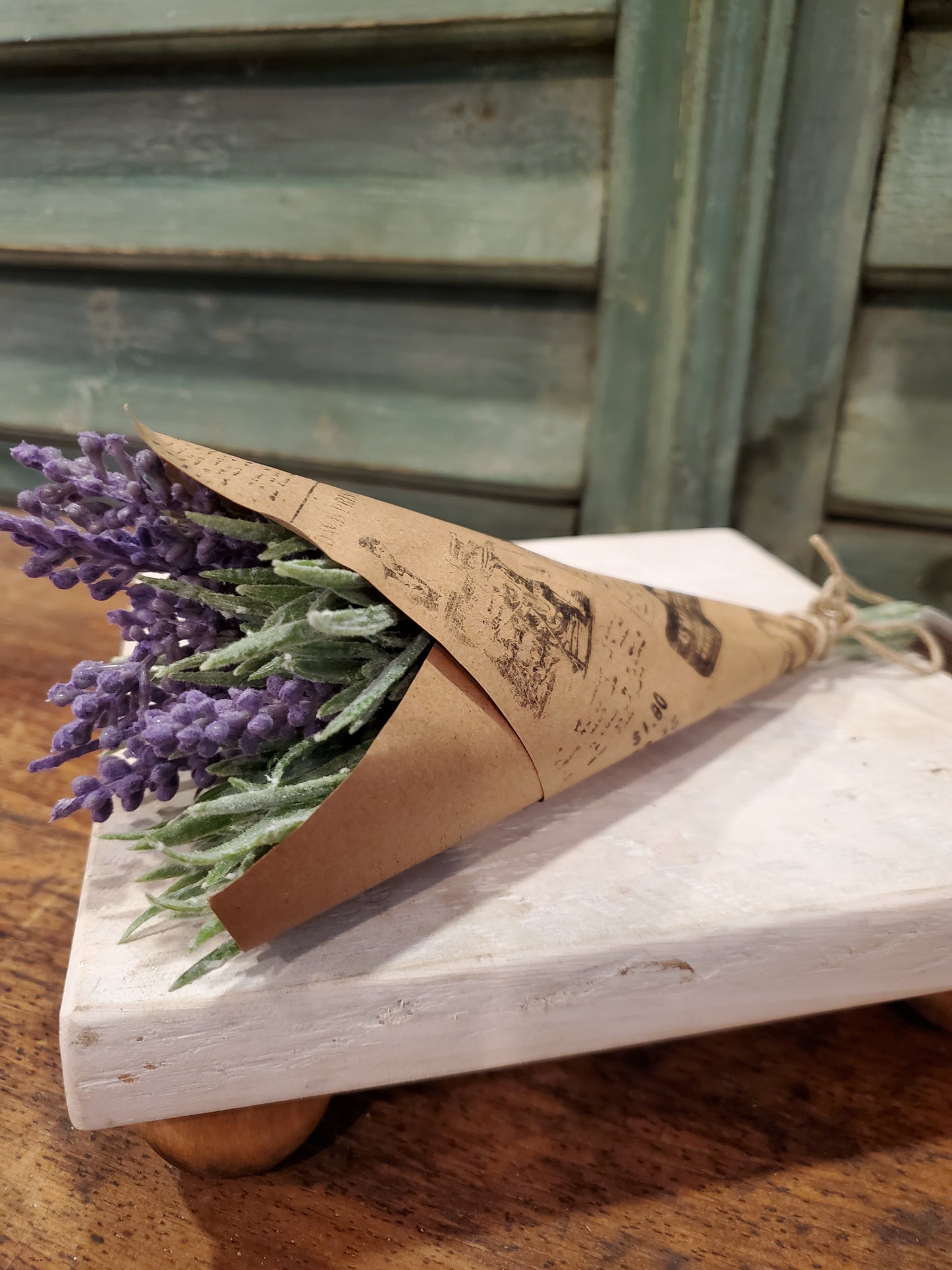LAVENDER WRAPPED BOUQUET