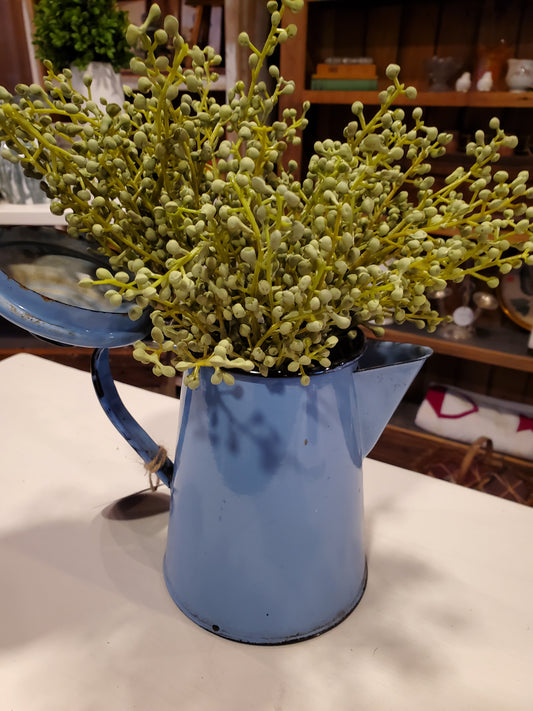 BLUE COFFEE POT