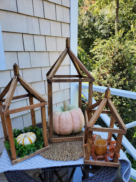 Rustic Open Lantern