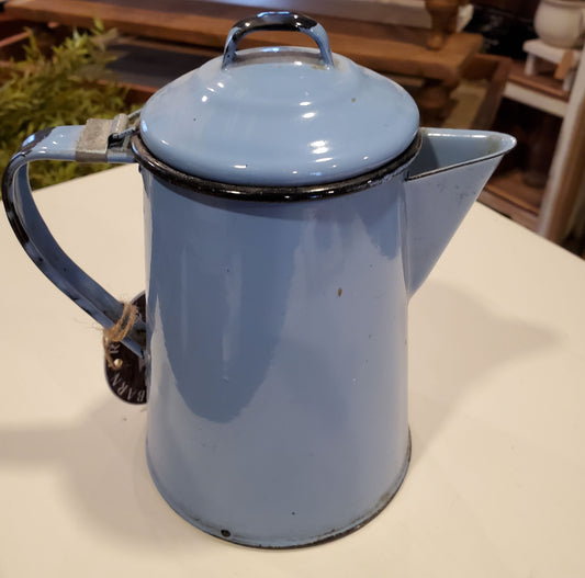 BLUE COFFEE POT