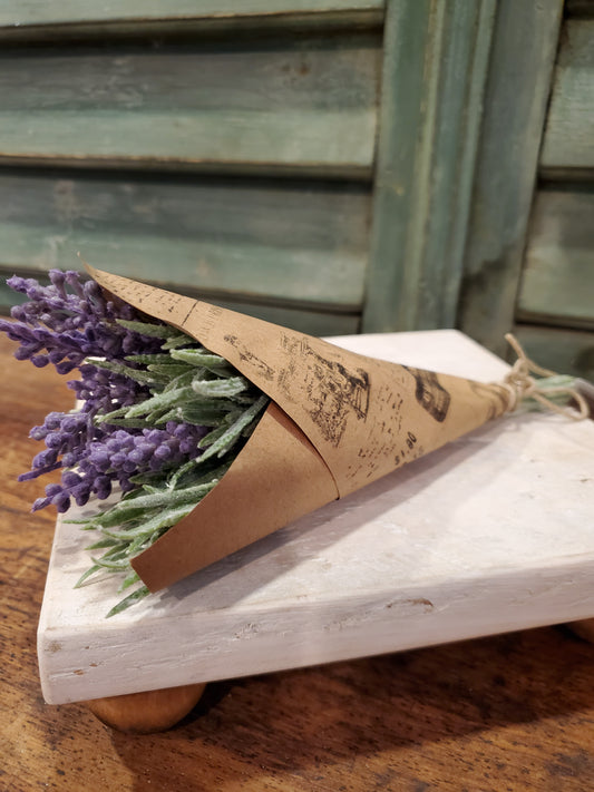 LAVENDER WRAPPED BOUQUET